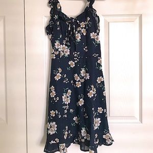 Daisy Navy Blue Summer Dress